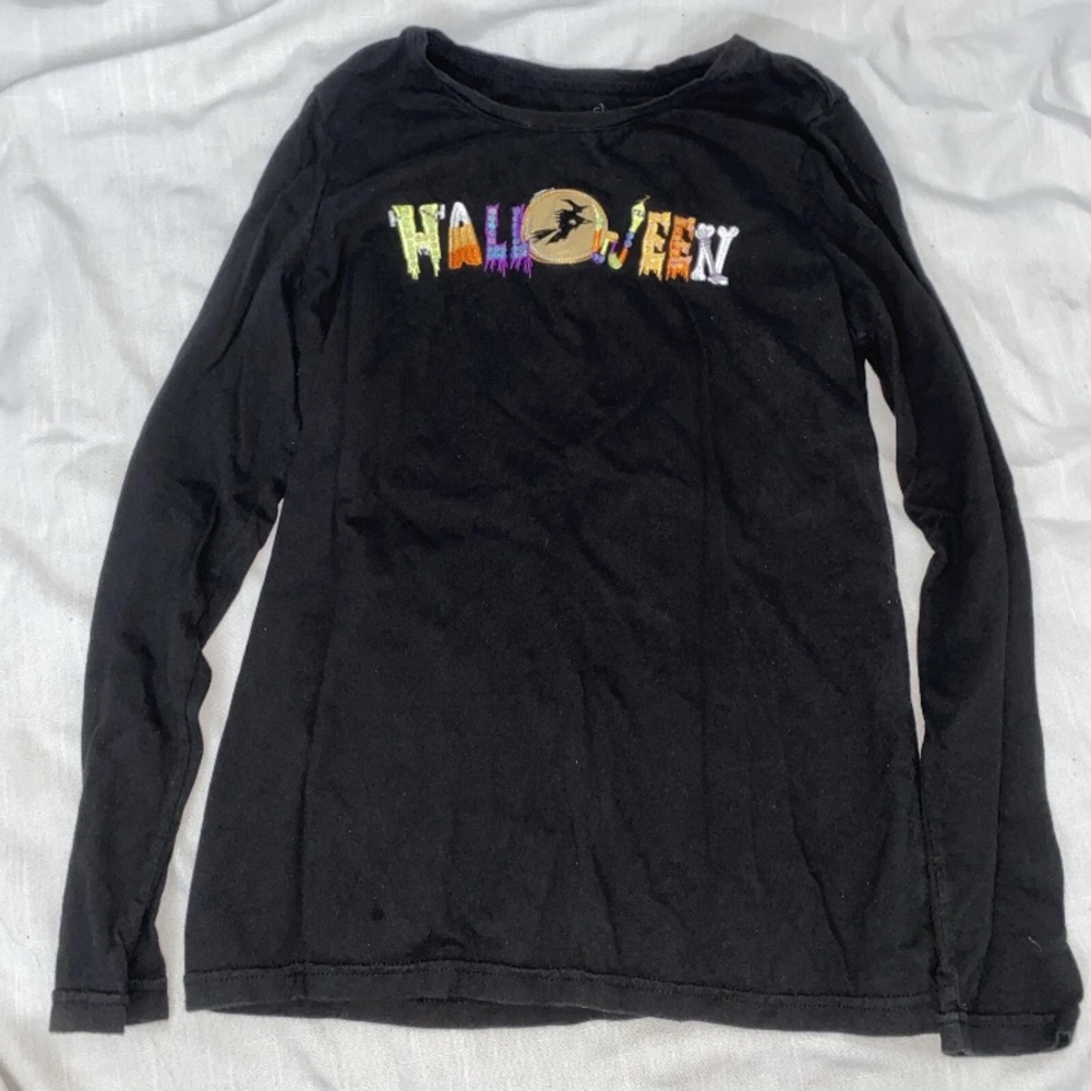 Halloween Long Sleeve T Shirt Kids Size Small